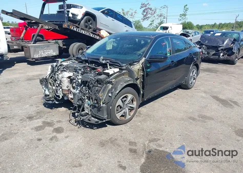 2020 Honda Civic Lx z USA, uszkodzony, nr VIN 2HGFC2F63LH573985